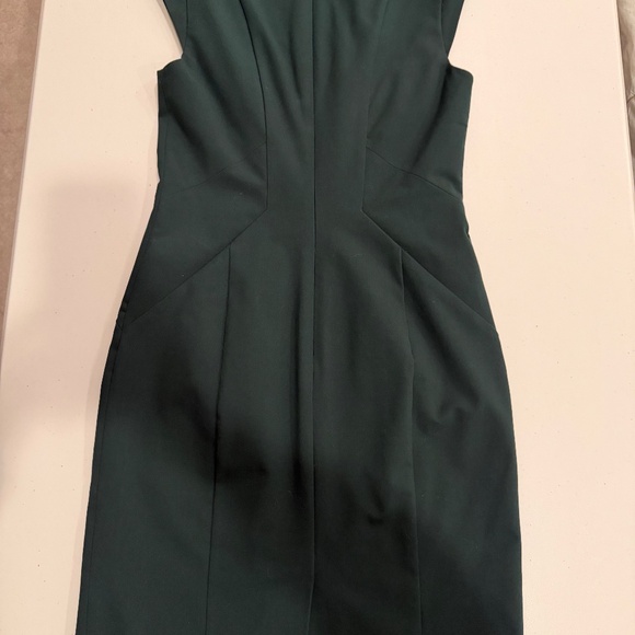 Dark Green The Limited Short Sleeve Business Dress - size 2 - Picture 3 of 3